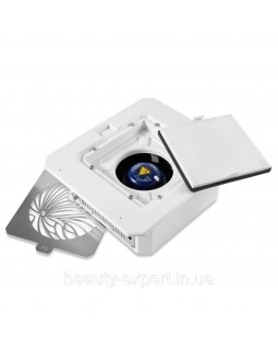 Вбудована манікюрна витяжка з HEPA фільтром MicroSTOP Prof White-foto2