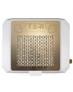Професійна витяжка-пилосос для педикюру Teri Diamond White (решітка Gold) витяжки з фільтром HEPA-foto3