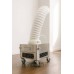 Профессиональная вытяжка FUSION PLUS PREMIUM с LED-подсветкой и гибкой гофрой для мастера маникюра и педикюра